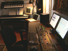 Greg Lander's studio.