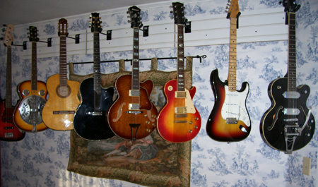 Guitars.